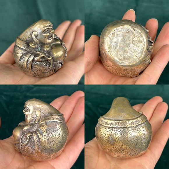 Vintage Brass Buddhist Zen Fengshui Decor - Picture 5 of 8